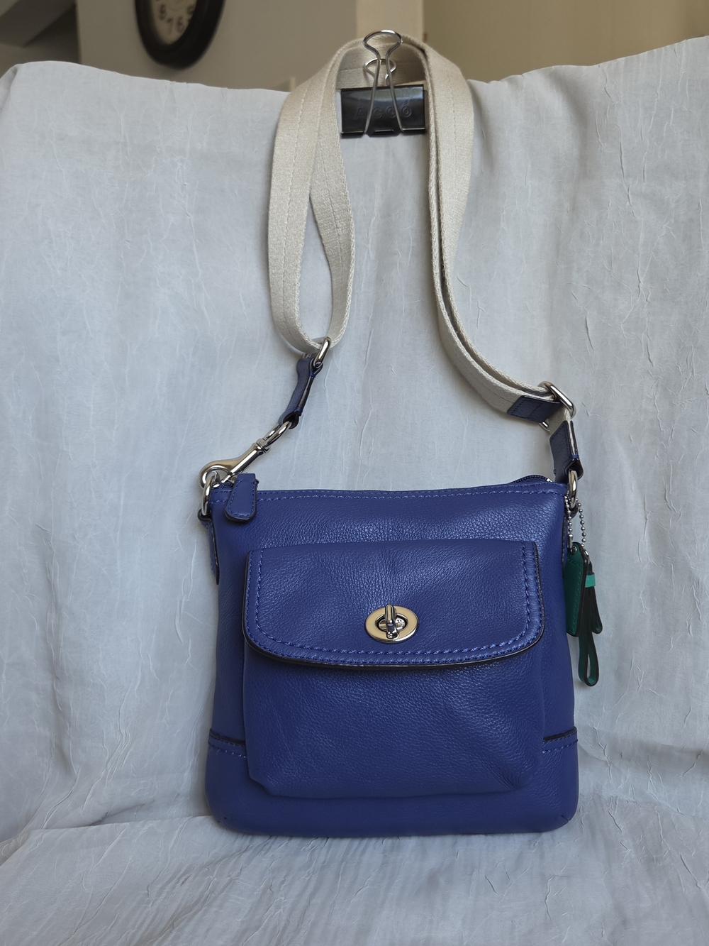 Coach Park Leather Swingpack Crossbody Bag